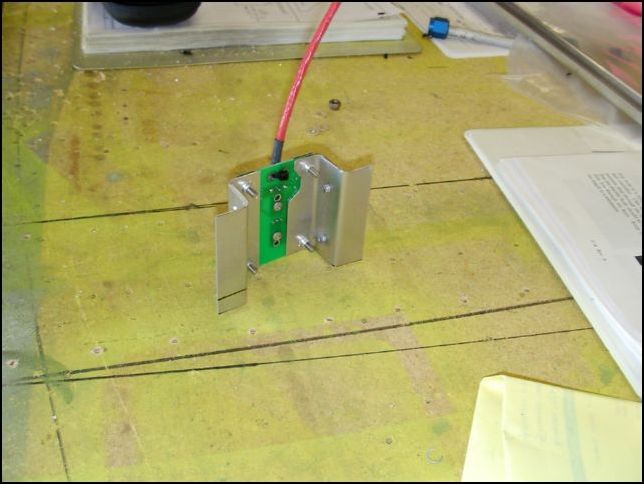 Make mounting bracket for the AMP sensor.