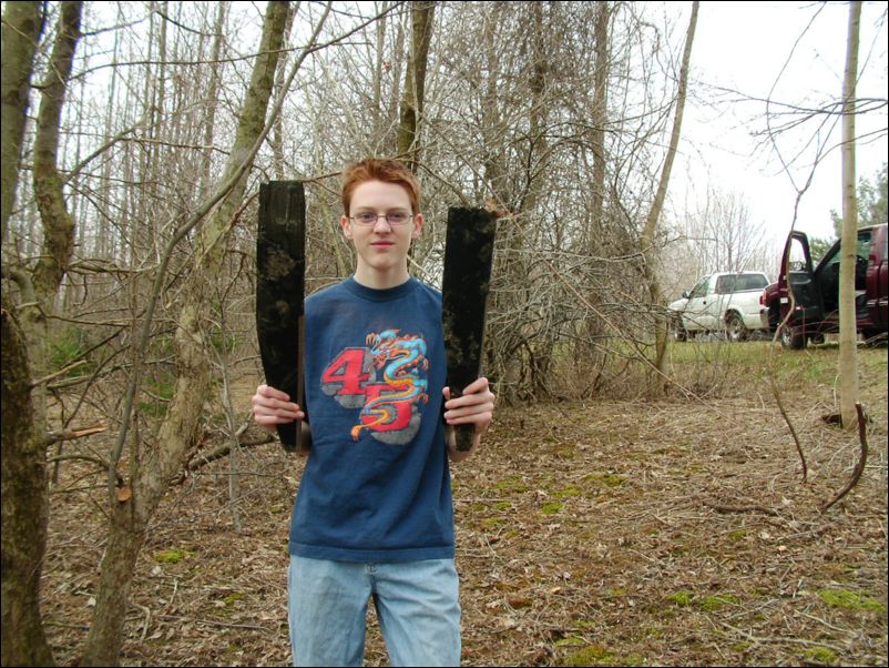 My son is holding two of the four blads from my prop.  That can be fixed with a phone call to warp drive.  I LOVE THAT PROP!