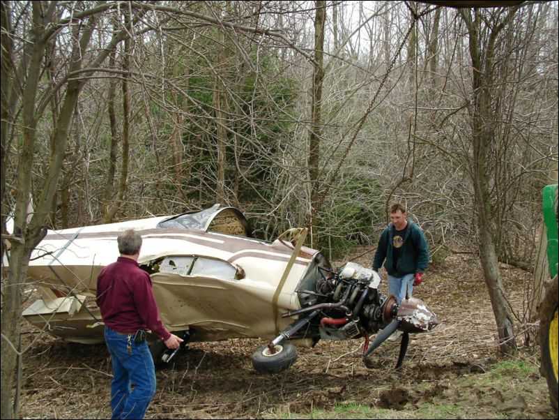 OK, trees are clear and they are almost out of the woods.