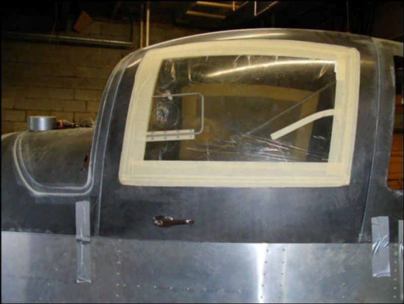 Pilot side door latch is now installed