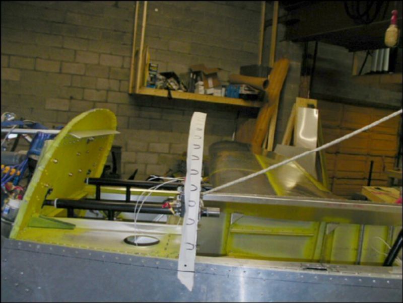 Remove canopy and make template of the instrument panel so that we will know where we can drill rivet holes in the canopy