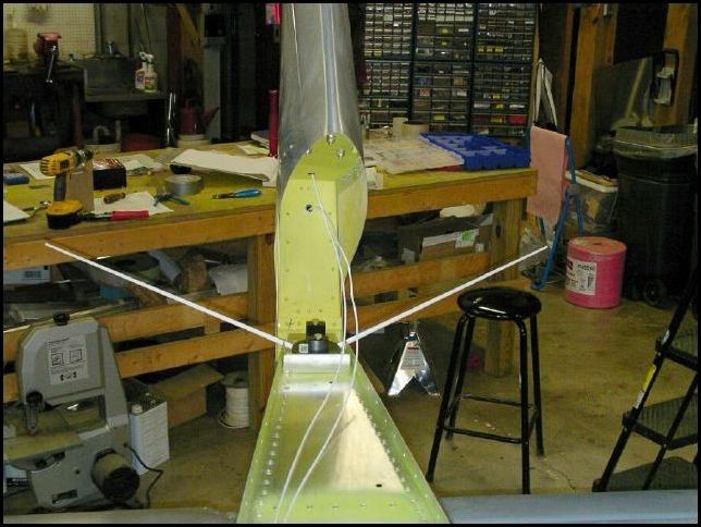 Another view of the VOR antena.