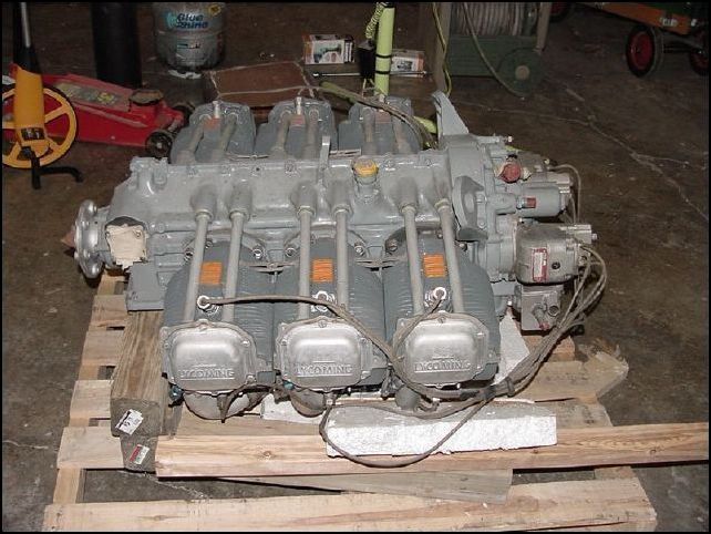 This is the engine I am going to use for my CH-640.  It is a Lycoming O-540 260 HP.  I know it is a bit too large, but Zenair is working with me to make sure that we can safely use this engine in this aircraft.  They are going to make a custom engine mount for me very soon.