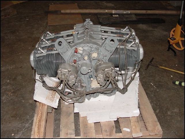 This is the engine I am going to use for my CH-640.  It is a Lycoming O-540 260 HP.  I know it is a bit too large, but Zenair is working with me to make sure that we can safely use this engine in this aircraft.  They are going to make a custom engine mount for me very soon.