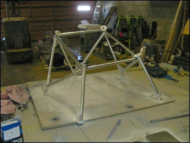 Engine mount painted and ready to be installed.