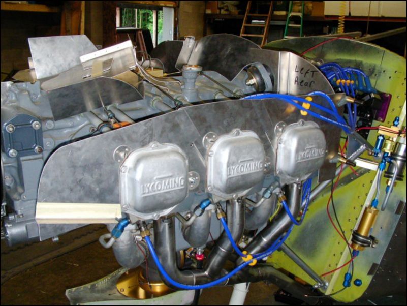 Install cooling baffle