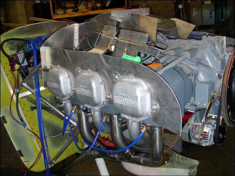 Install cooling baffle