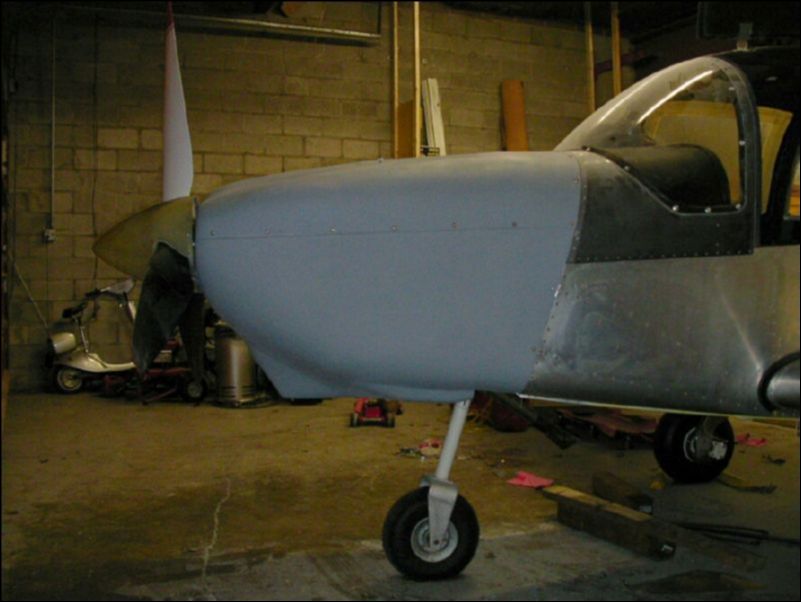 This is the completed cowling ready for paint!