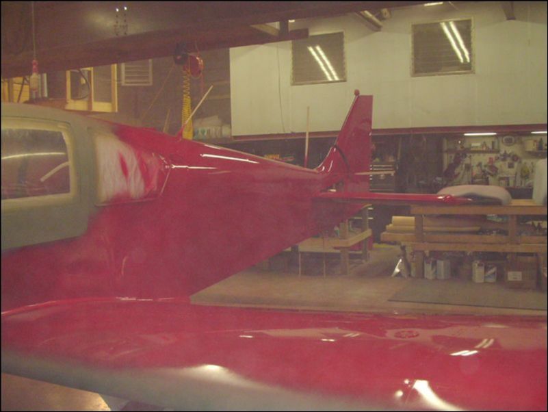 As you can see it is a bit foggy in the spray area.