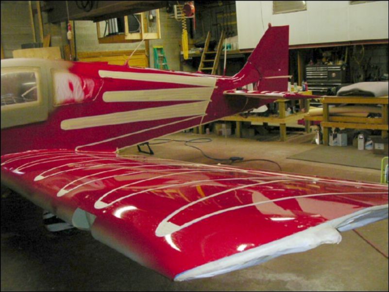 We have a lot of area to mask off still so I guess we will have to shoot the next color another day.