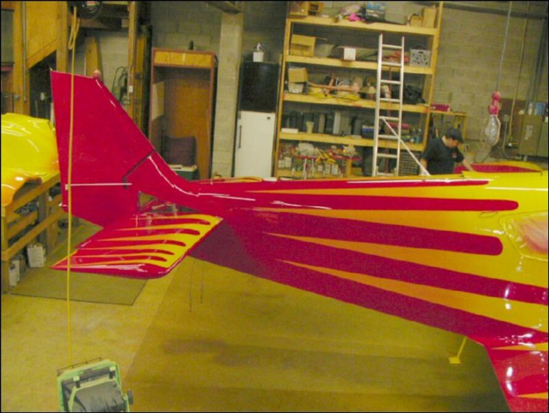 Another image of our finished paint job.