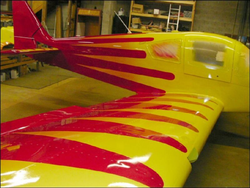 Another image of our finished paint job.