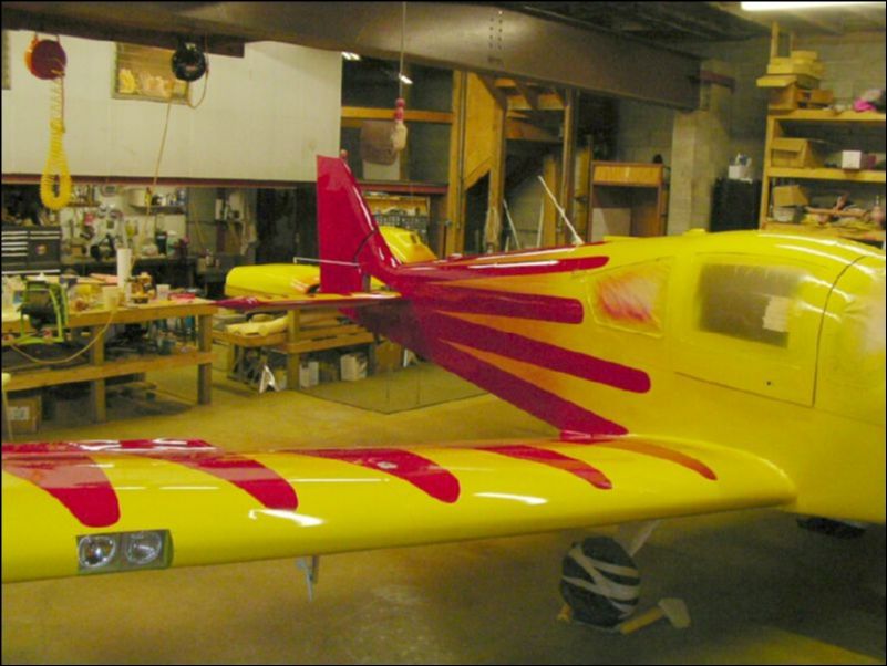 Another image of our finished paint job.