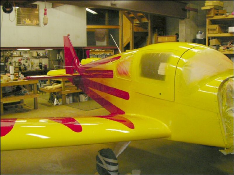 Another image of our finished paint job.
