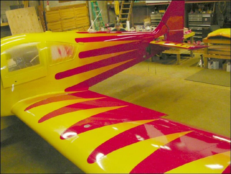 Another image of our finished paint job.