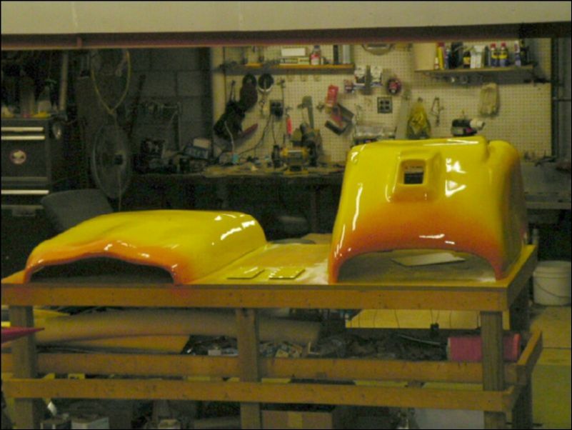 Another image of our finished paint job.