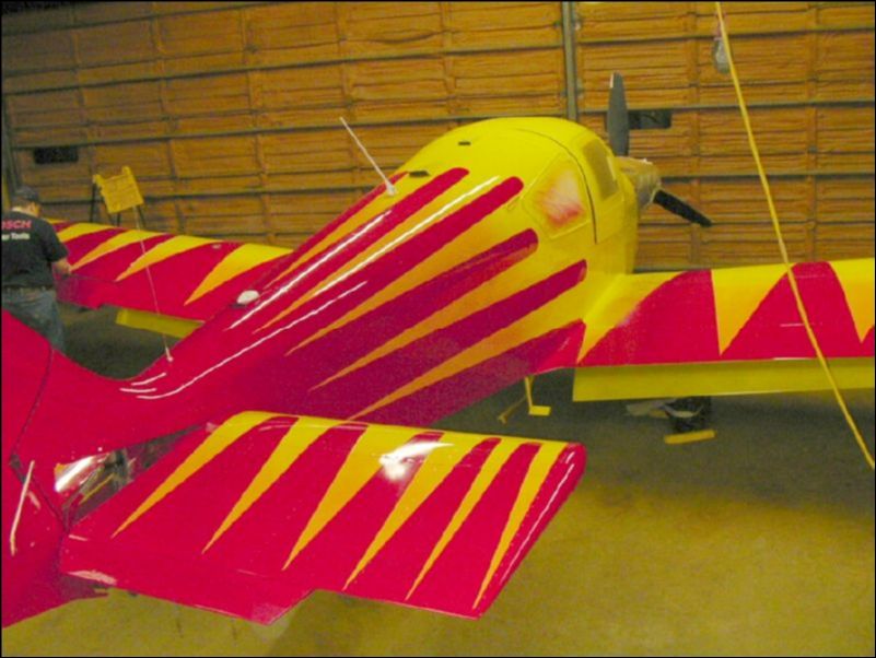 This image really shows off the paint job.  I am VERY happy with the results!