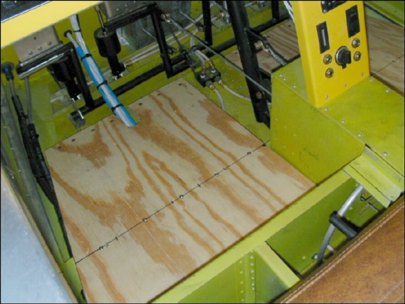 Cut and install wood floor boards