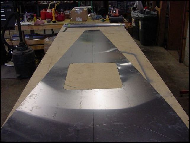 completed access hole.