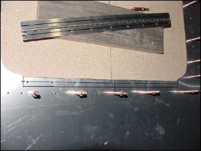 I cut a notch for the access door hinge.  I found that if you do not cut this notch then you will end up with a HUGE gap when you install the access door.