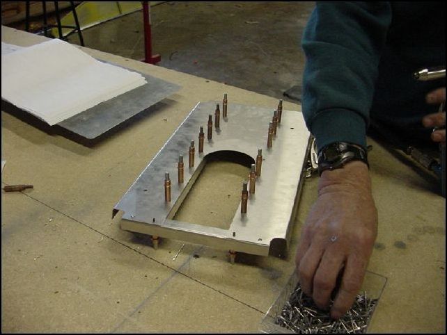 This is an easy step, the H.T. frame assembly is very clearly explained on the drawing.  Simply assemble as per drawing.