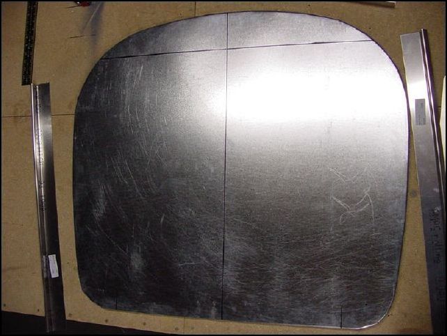 Mark center line on 20-F-7-1 (firewall).  Measure from center line 304mm left and right at bottom to mark outside edge location of vertical Z's.  Measure from center line 384 mm left & right at top, move down center line until 384mm is at the edge of the firewall and mark this location for the top outside edge of the vertical Z's.  I did not do this next step at this time but looking back I sure wish I would have.  This next step is to locate the engine mount holes.  Measure up 20mm from bottom of firewall and draw a line across the firewall.  Measure 282.5 mm from center line left and right and mark for lower engine mount holes.  Now measure out 330 mm from center line left and right and draw vertical lines one firewall.  Measure from lower engine mount holes 445 mm up firewall to the point that this measurment intersects the lines that are 330 mm from center line.  This is the location of the upper engine mount holes.  Drill small pilot holes at all four of these points so that later you can drill from the other side through these holes into all the other parts that will be mounted on the firewall.