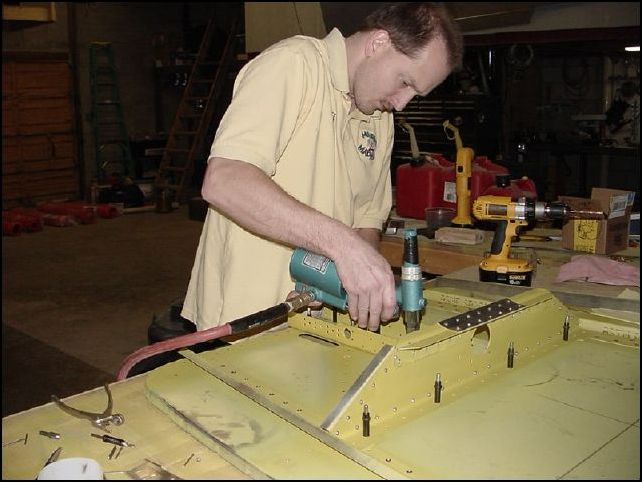 Rivet assembly.