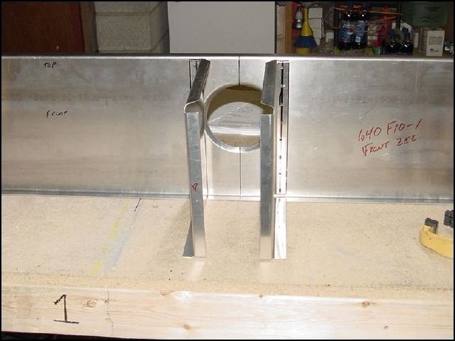 This image shows both sides clecoed to the forward Z