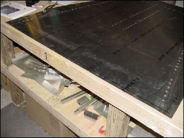 Remove the center spar.  Mark the back of the front spar 18 mm.
