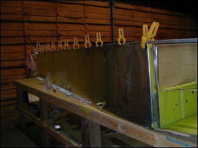 Repeat the last few steps for the other side skin.