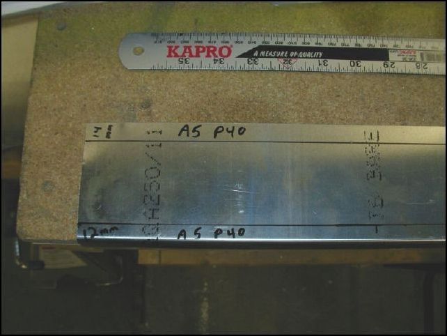 This image shows the rivet lines for the seat panel that covers the center spar.