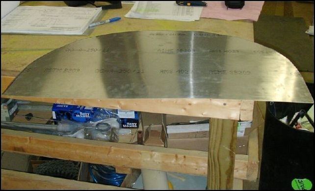 Cut out the bulkhead cover and deburr the edges.