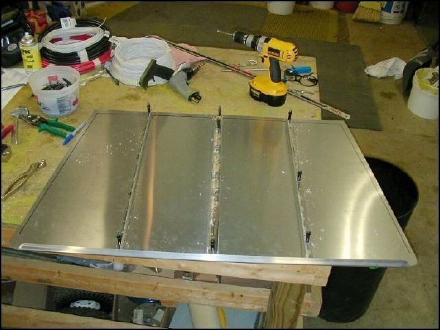 Cut Ls, drill and cleco to baggage floor A5 P40.