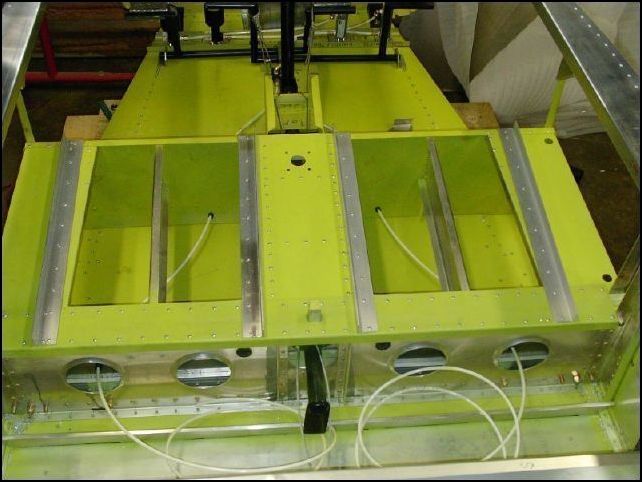 Rivet all front seat channel and panel parts.