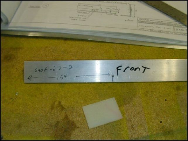 Measure 154 from the left side of 640-F-27-2 to position 640-F-27-3.