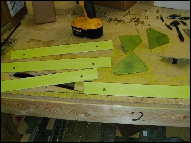 Deburr, clean, and prime the seat parts.