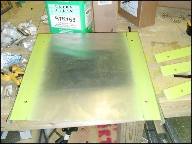 One last image of seat parts primed