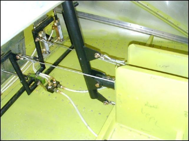 Attach control cables and adjust your rudder and horizontal stabalizer as per drawings.