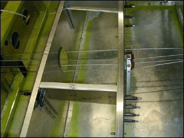 Drill and cleco the supports to the Ls.