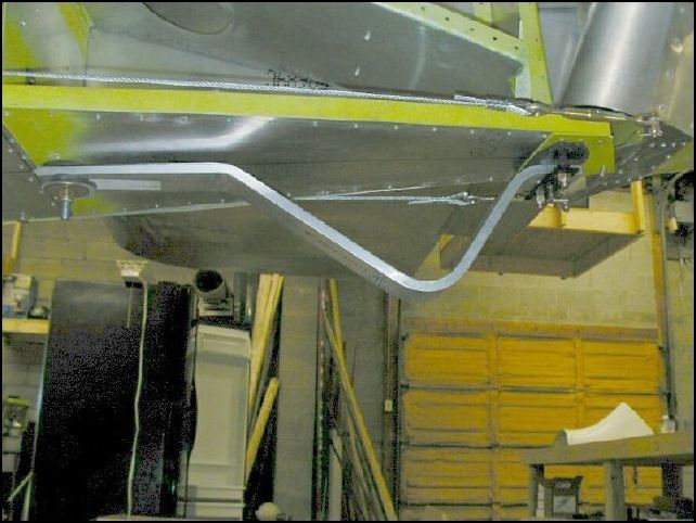 Another image of the tail skid installed.