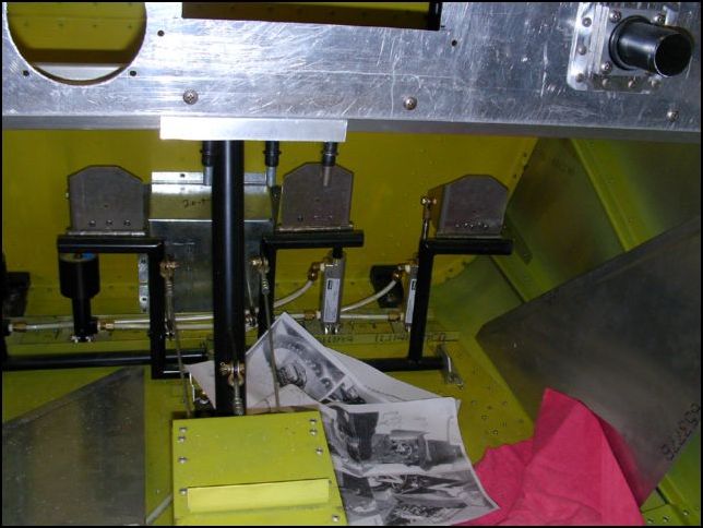 Rivet the angle for the center channel to the instrument panel