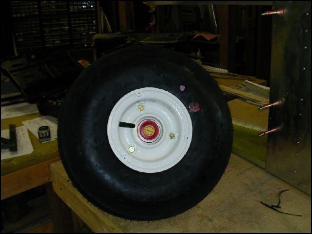 Replace the valve stem core and inflate tire.