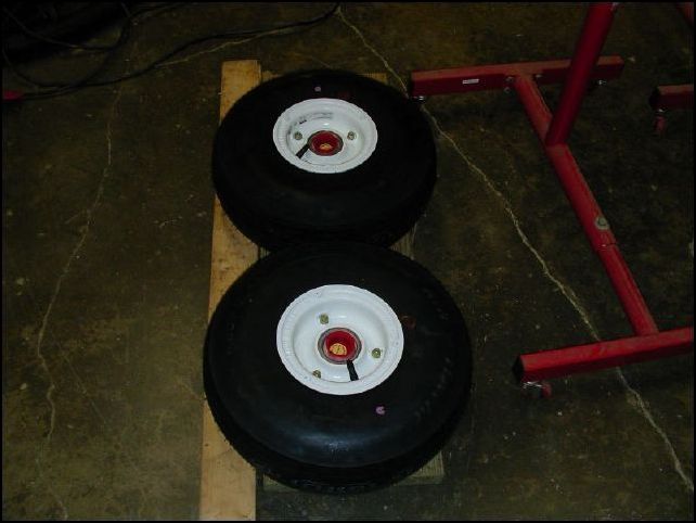 repeat for second tire.