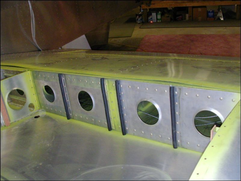 Cover the L angles in the fuel tank area with rubber hose to proted the fuel tank from the sharp edges.