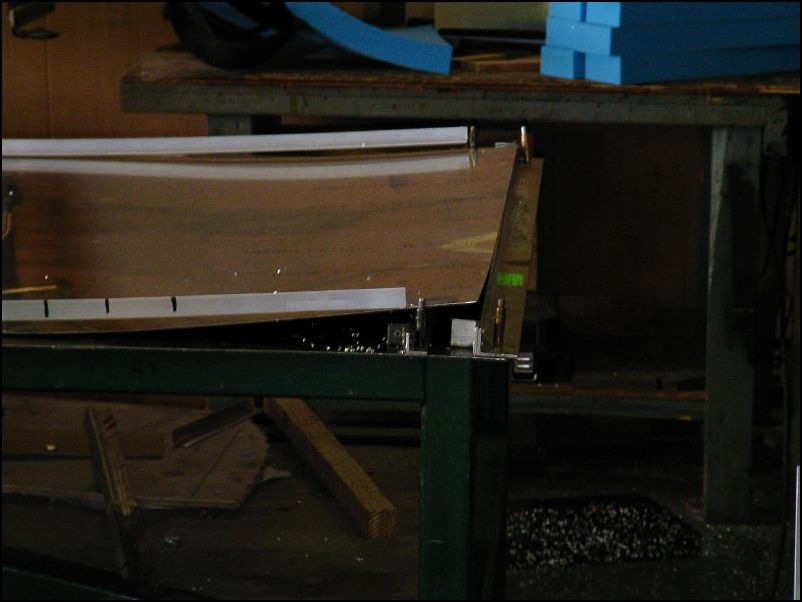 So this is how they make sure the fuselage bends correctly.