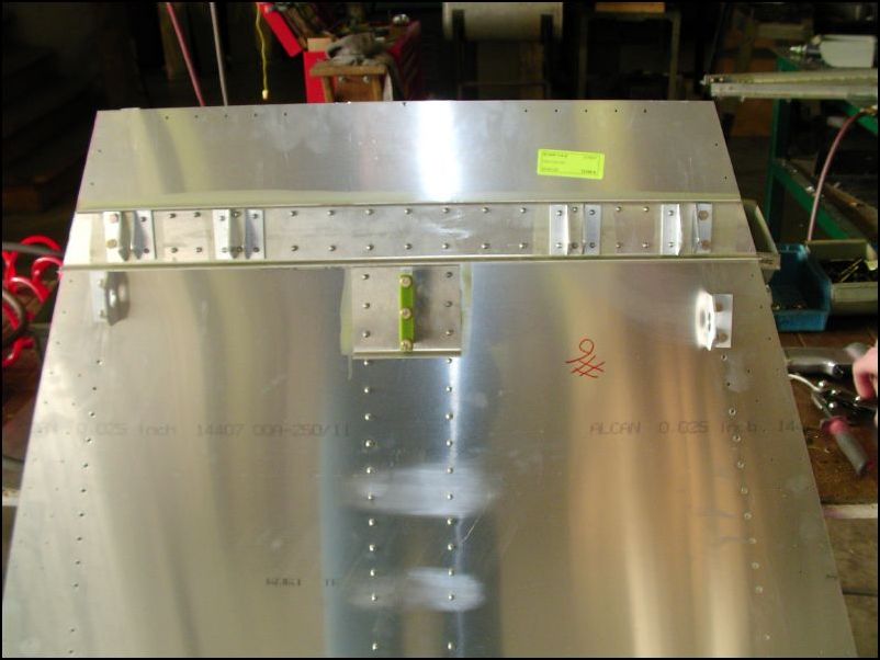 Cabin floor with brake cylinder brackets and bearings installed