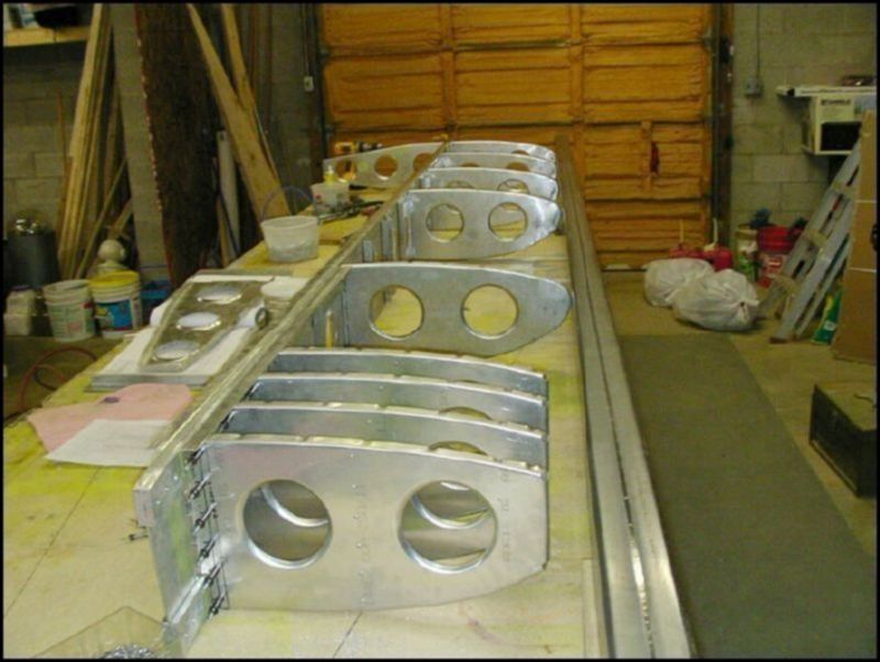 Be sure that nose ribs 5 - 10 are all the same distance from the spar.  The only one you really need to watch is nose rib number 10 because it does not mount all the way against the wing tip extension.