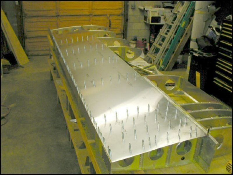 Anothe rimage of rear bottom wing skin