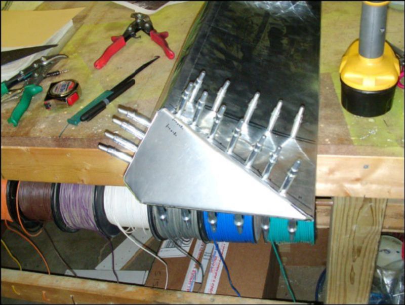 Form a tip insert, drill and cleco tip insert to aileron tip.  THIS STEP IS A REAL PAIN IN THE REAR!  All the rest of the parts in this kit come pre-formed, but this part is shipped as just a flat part.  I had to make this part 6 times before I got it to fit correctly.  Have some extra aluminum handy unless you are better at scratch building than I am.