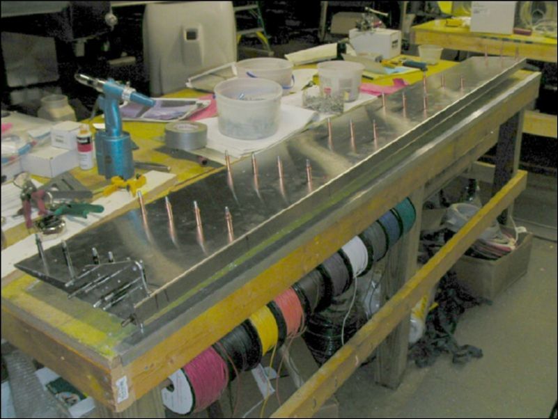 Build left wing flap the same way as the right wing flap.